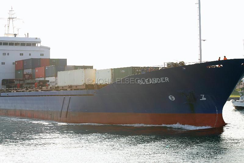 IMG_JE.BCL08.JPG - Container Ship, Oleander, leaving Hamilton, Bermuda
