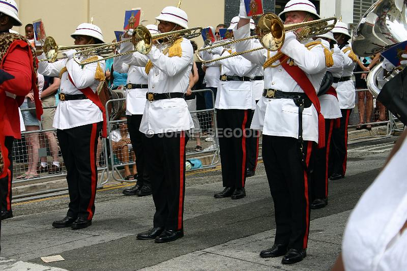 IMG_JE.VD05.JPG - Bermuda Regiment Band, Queens Birthday Parade, Front Street, Bermuda