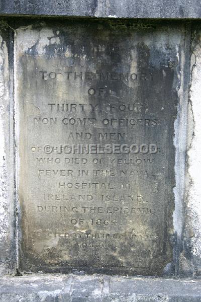 IMG_JE.GRAV02.JPG - Gravestones, Royal Naval Cemetery,  Ireland Island, Bermuda