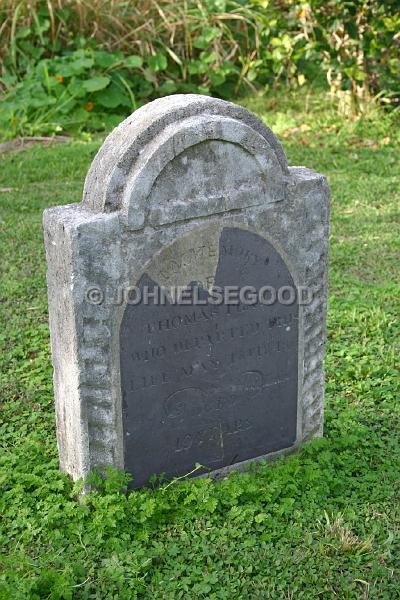 IMG_JE.GRAV40.JPG - Gravestone, Convicts Graveyard, Ireland Island, Bermuda