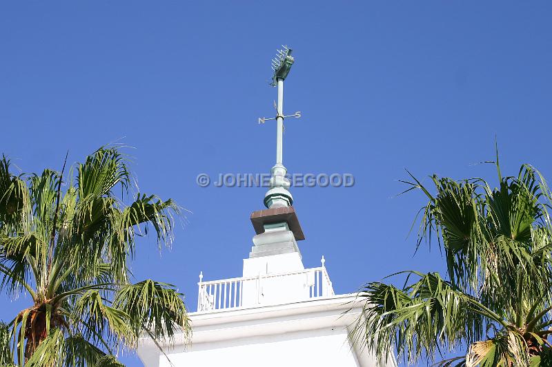 IMG_JE.HAM136.JPG - Ship weather vane, City Hall, Hamilton, Bermuda