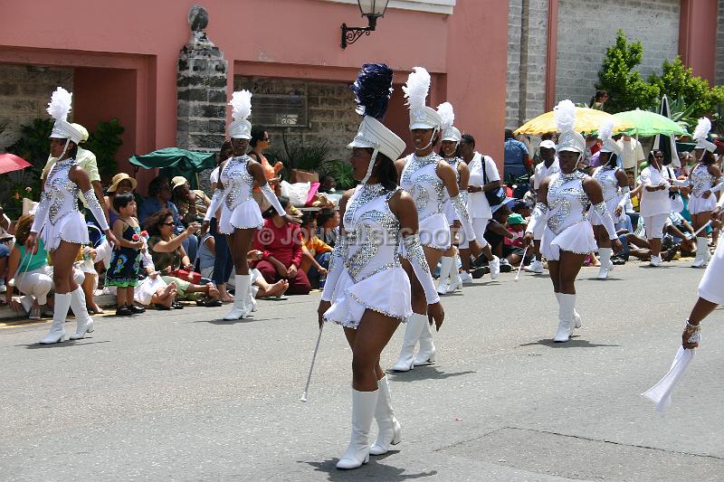 IMG_JE.BDADY123.JPG - Bermuda Day Parade, Majorettes, Front Street, Bermuda