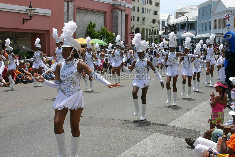 IMG_JE.BDADY125.JPG - Bermuda Day Parade, Majorettes, Front Street, Bermuda