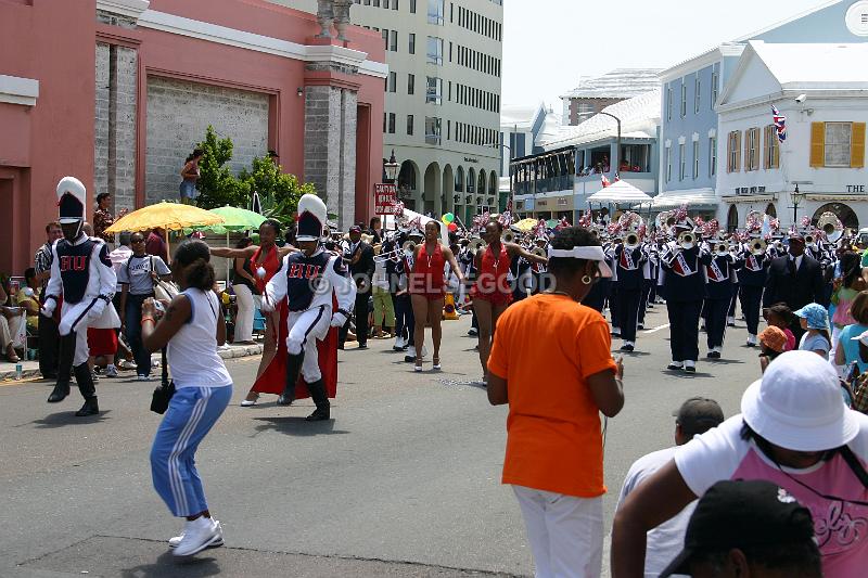 IMG_JE.BDADY135.JPG - Bermuda Day Parade, Majorettes and Band, Front Street, Bermuda