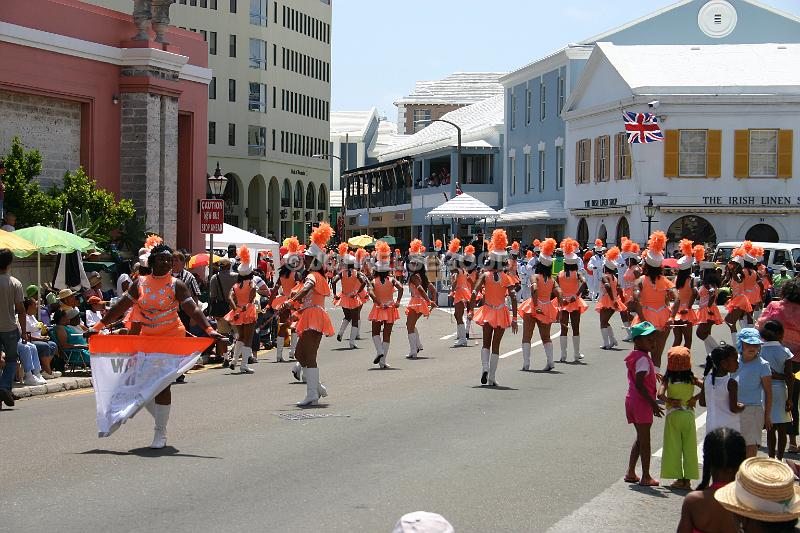 IMG_JE.BDADY141.JPG - Bermuda Day Parade, Majorettes, Front Street, Bermuda