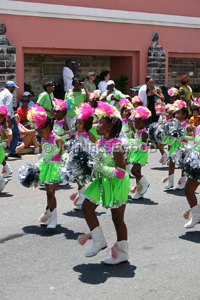 IMG_JE.BDADY81.JPG - Bermuda Day Parade, Young Majorettes, Front Street, Bermuda