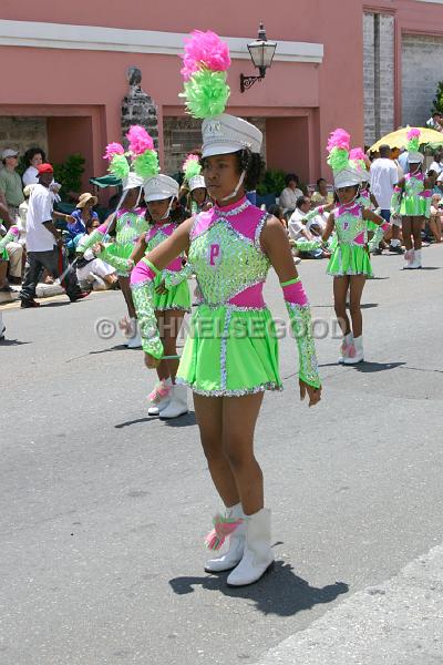 IMG_JE.BDADY85.JPG - Bermuda Day Parade, Majorettes, Front Street, Bermuda