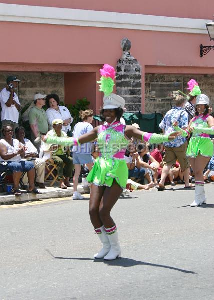 IMG_JE.BDADY88.JPG - Bermuda Day Parade , Majorettes, Front Street, Bermuda