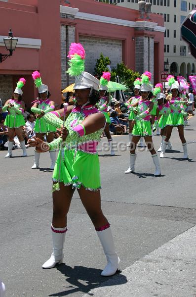 IMG_JE.BDADY93.JPG - Bermuda Day Parade, Majorettes, Front Street, Bermuda