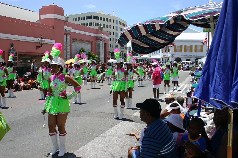 IMG_JE.BDADY95.JPG - Bermuda Day Parade, Majorettes, Front Street, Bermuda
