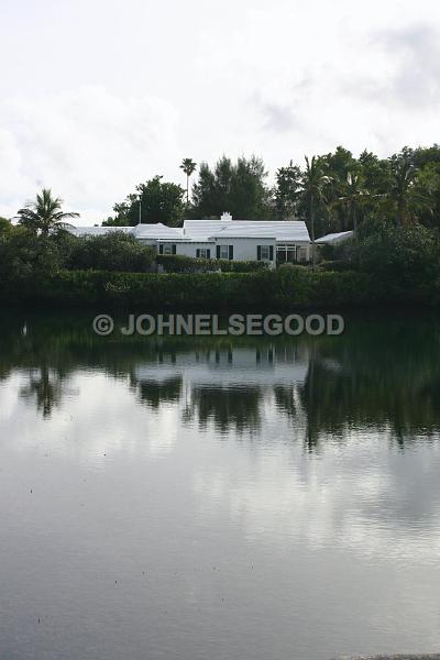 IMG_JE.SC011.JPG - Reflection of cottage, Point Shares, Bermuda