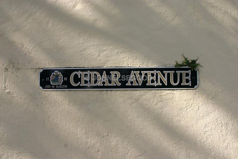 IMG_JE.SI04.JPG - Cedar Avenue Sign, Hamilton, Bermuda