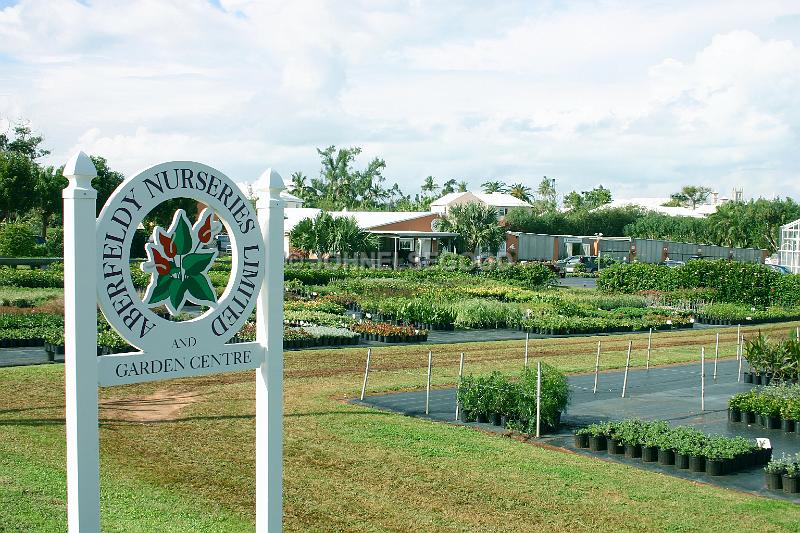 IMG_JE.SI143.jpg - Aberfeldy Nurseries Sign, Paget, Bermuda