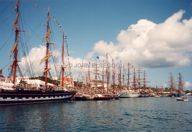 IMG_JE.TS13.jpg - Tall Ships docked in Hamilton, Bermuda