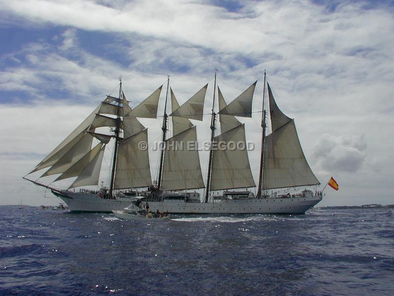 IMG_JE.TS32.JPG - Tall Ship in Hamilton Harbour, Bermuda